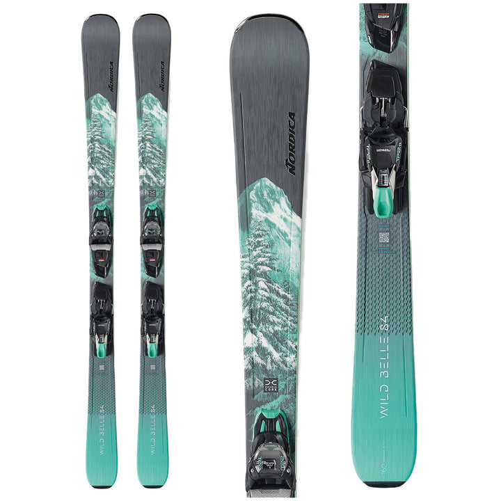 Nordica Wilde Belle DC 84 Skis + TP2 Light 11 FDT Bindings - Women's 2025