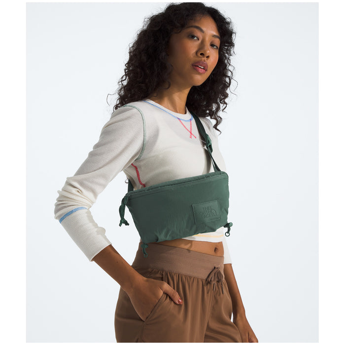The North Face Never Stop Lumbar Pack Duck Green