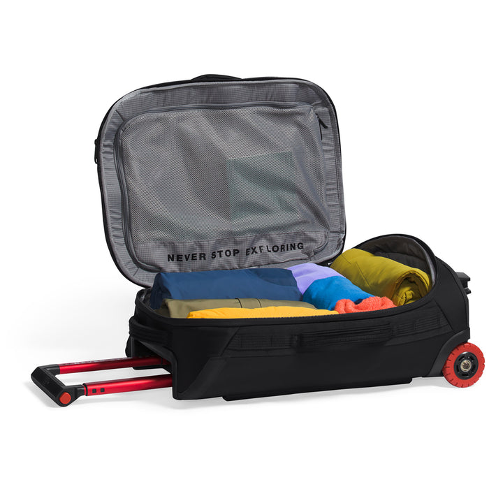The North Face Base Camp Rolling Thunder 22" Bag TNF Black/TNF White-NPF