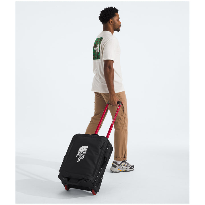 The North Face Base Camp Voyager 21 Roller Bag TNF Black/TNF White-NPF