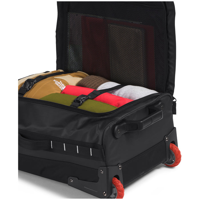 The North Face Base Camp Voyager 21 Roller Bag TNF Black/TNF White-NPF