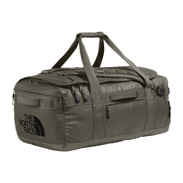 The North Face Base Camp Voyager Duffel Bag- 62L New Taupe Green/TNF Black-NPF