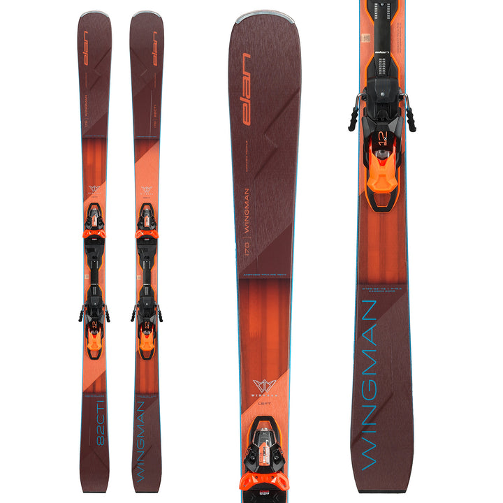Elan Wingman 82 CTi Skis + FX EMX 12.0 GW Bindings 2025