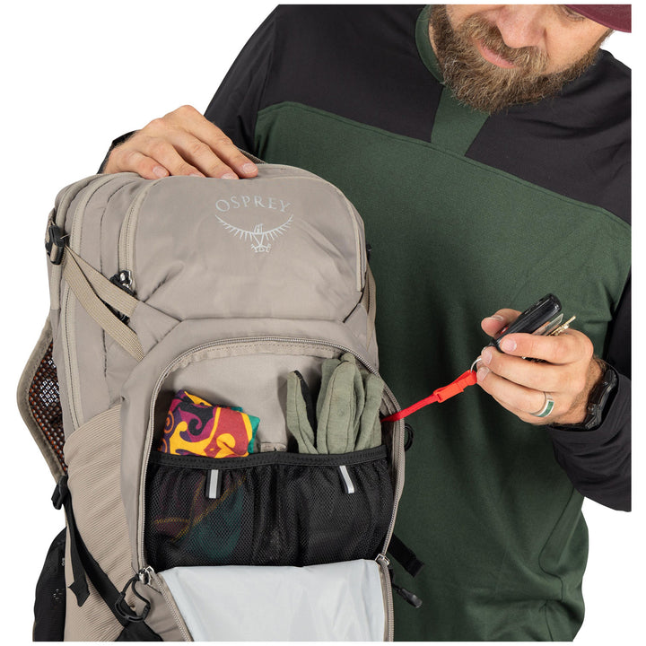Osprey Raptor 14 Hydration Pack Pediment Grey