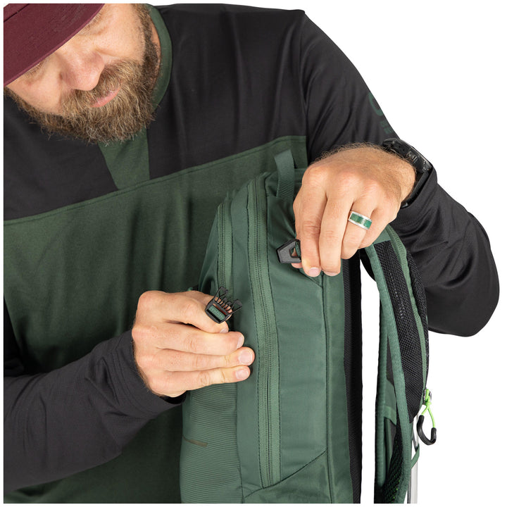 Osprey Raptor 10 Hydration Pack Tundra Green