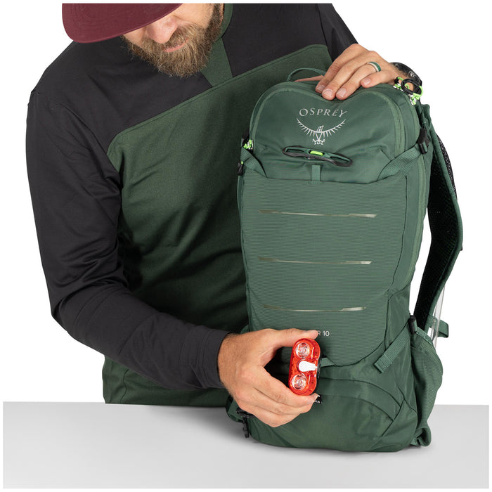 Osprey Raptor 10 Hydration Pack Tundra Green