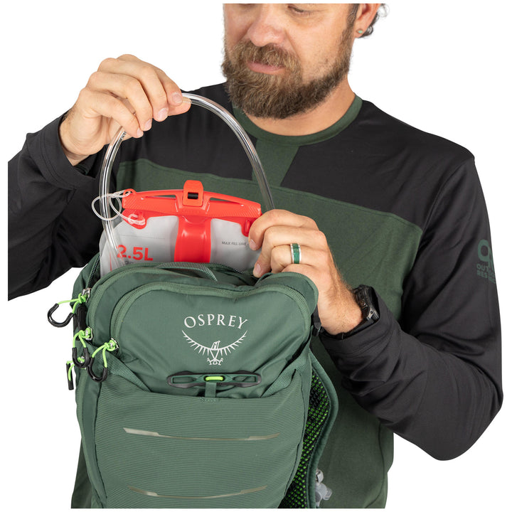 Osprey Raptor 10 Hydration Pack Tundra Green