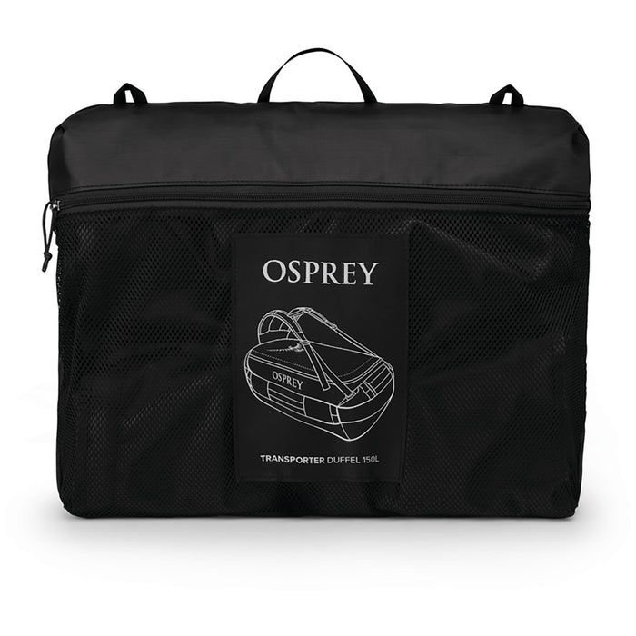 Osprey Transporter 150 Duffle Bag Raven Black