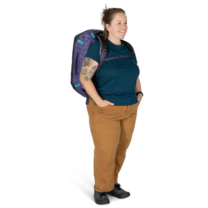 Osprey Transporter 40 Duffle Bag Euphoria Purple