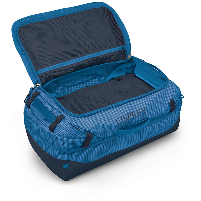 Osprey Transporter Squffel 70 Duffle Bag Blue Flame