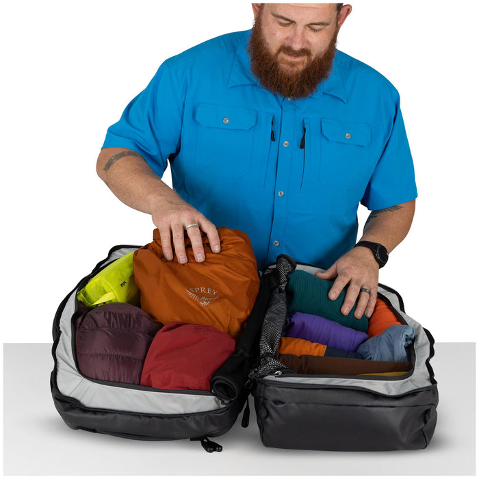 Osprey Transporter Squffel 44 Duffle Bag Raven Black