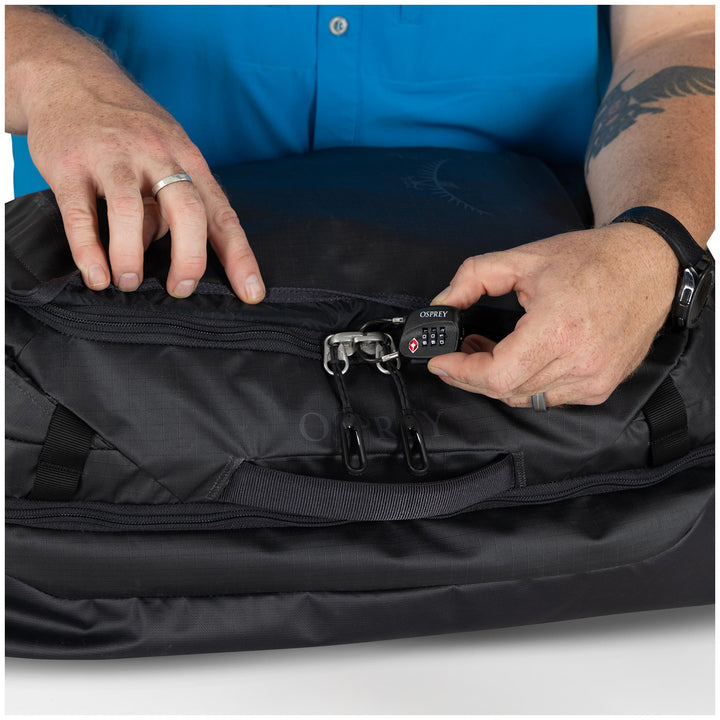 Osprey Transporter Squffel 44 Duffle Bag Raven Black