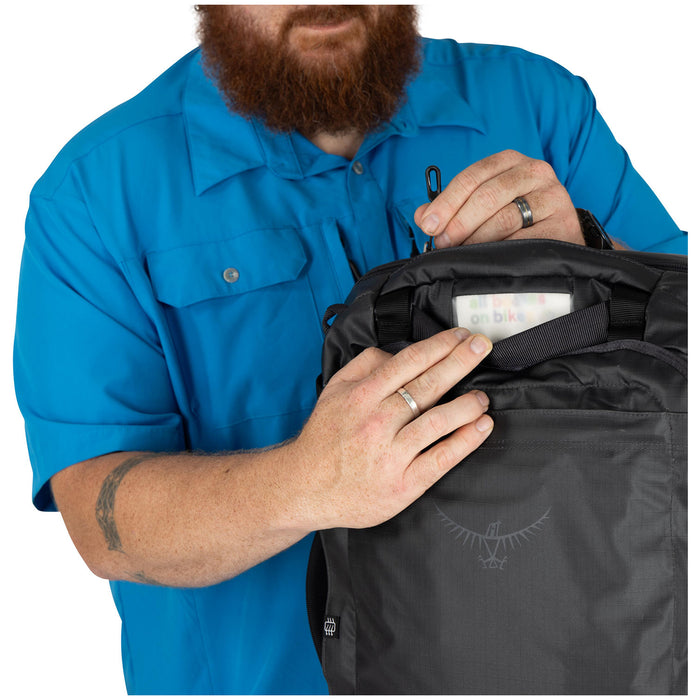 Osprey Transporter Squffel 44 Duffle Bag Raven Black