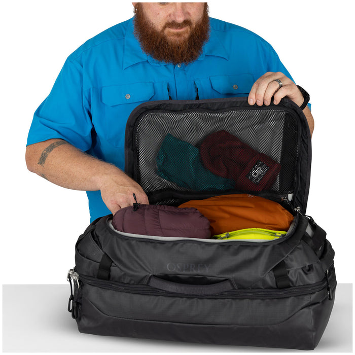Osprey Transporter Squffel 44 Duffle Bag Raven Black