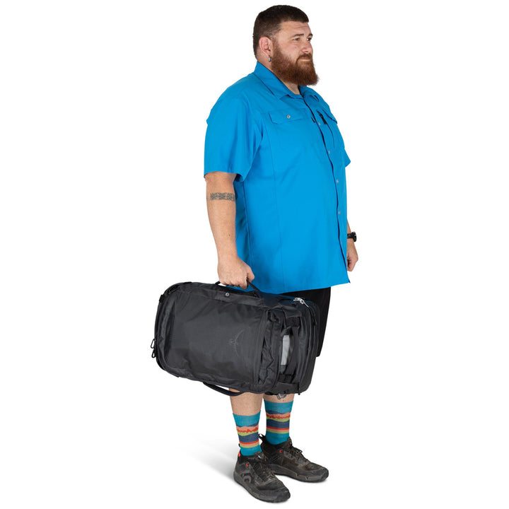 Osprey Transporter Squffel 44 Duffle Bag Raven Black