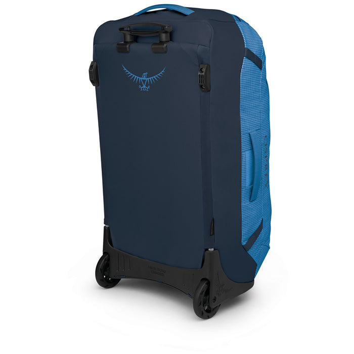 Osprey Transporter 90 Wheeled Duffel Bag Blue Flame