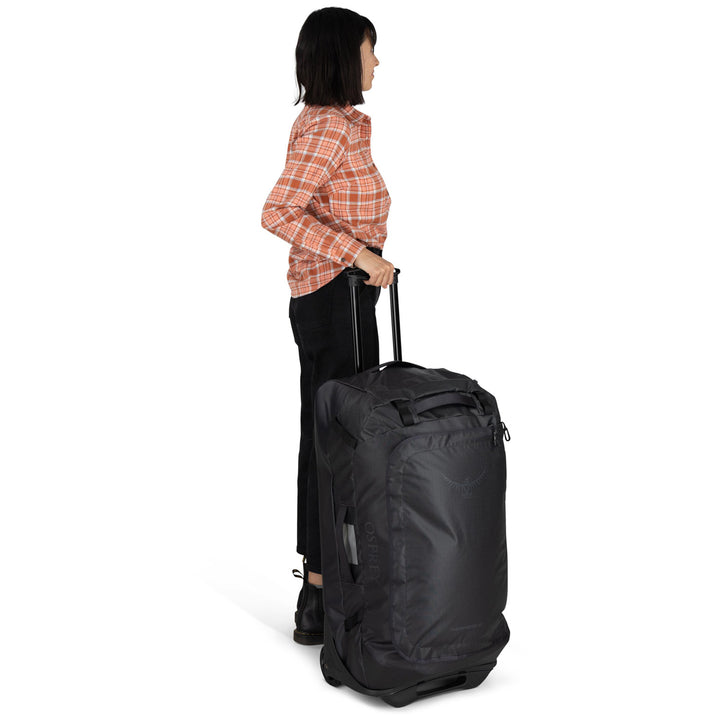 Osprey Transporter 90 Wheeled Duffel Bag Raven Black