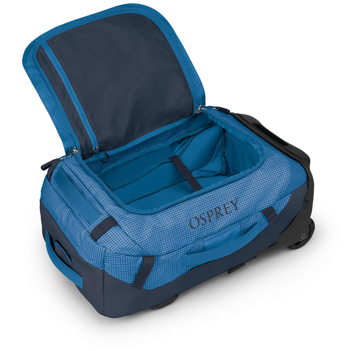 Osprey Transporter 40 Wheeled Duffel Bag Blue Flame