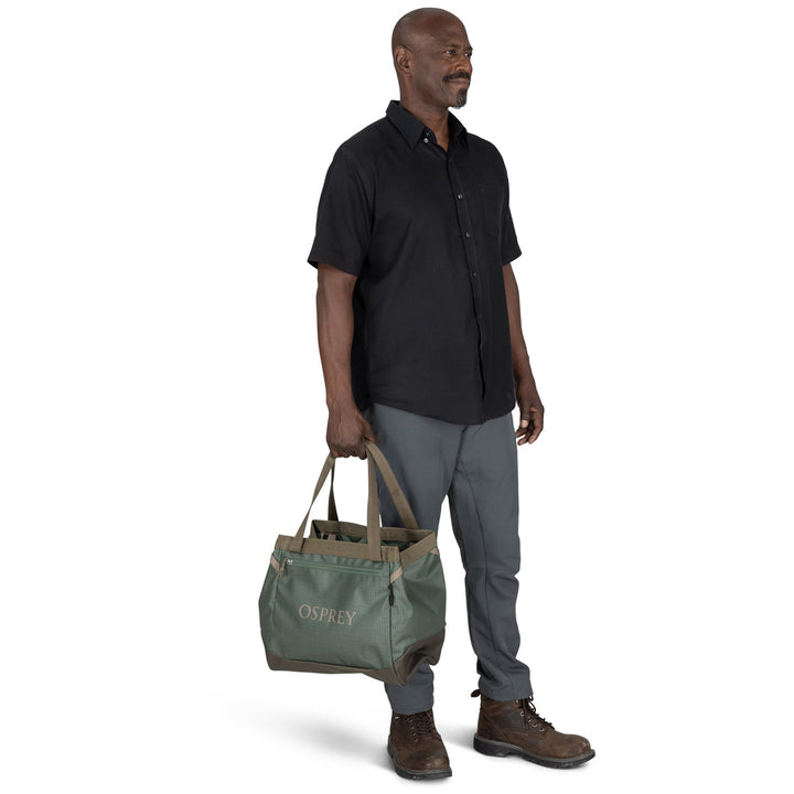 Osprey Transporter Gear Tote 28L Pine Leaf Earl Grey