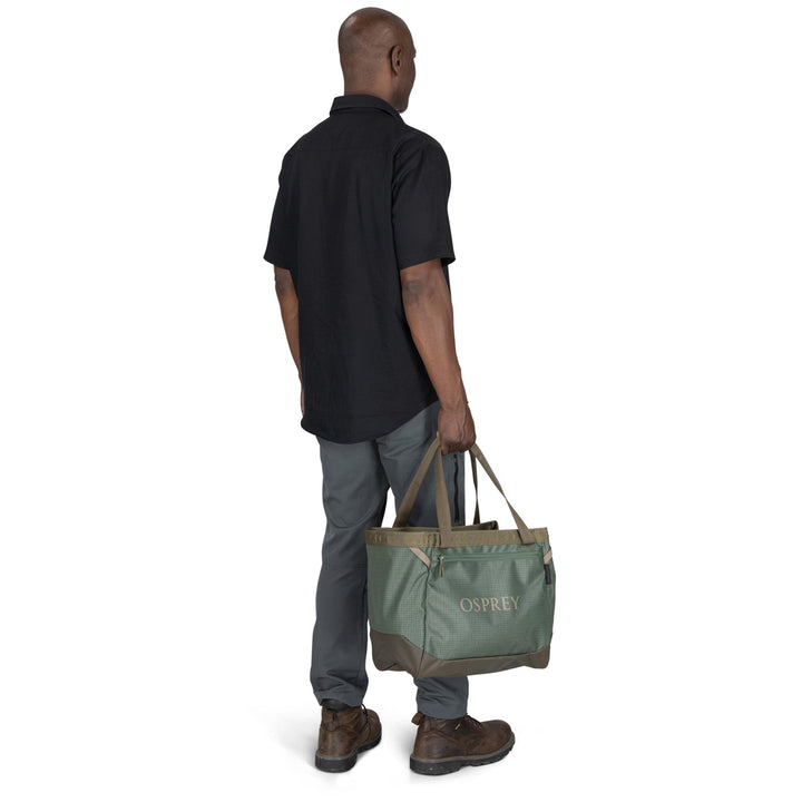 Osprey Transporter Gear Tote 28L Pine Leaf Earl Grey