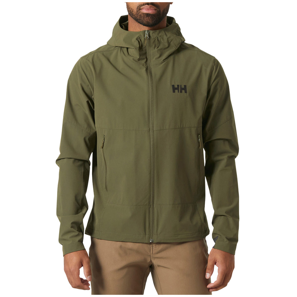 Helly Hansen Blaze Softshell Hooded Jacket - Men's Utility Green