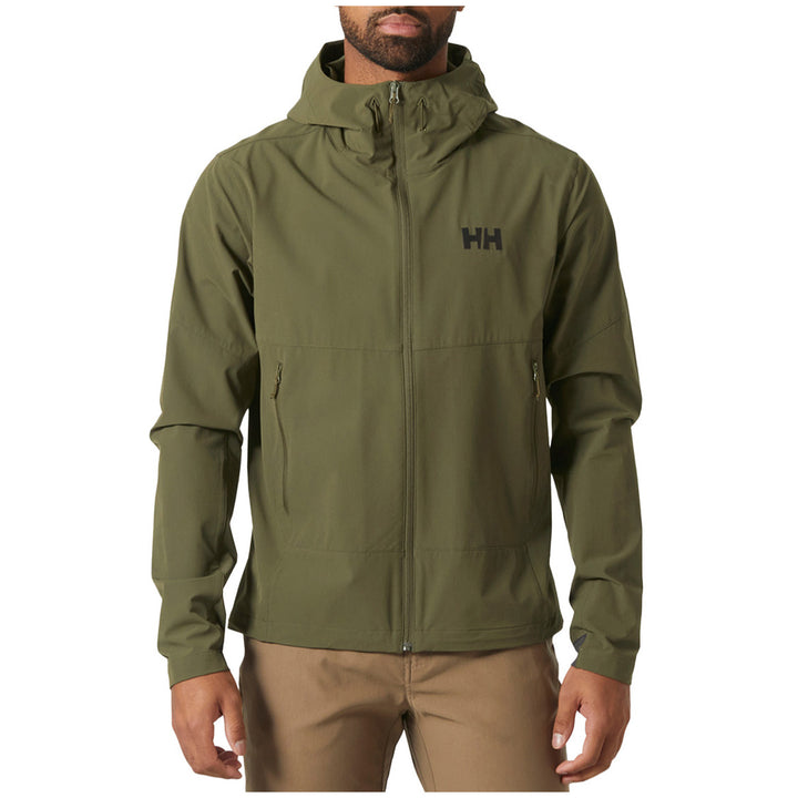 Helly Hansen Blaze Softshell Hooded Jacket - Men's Utility Green
