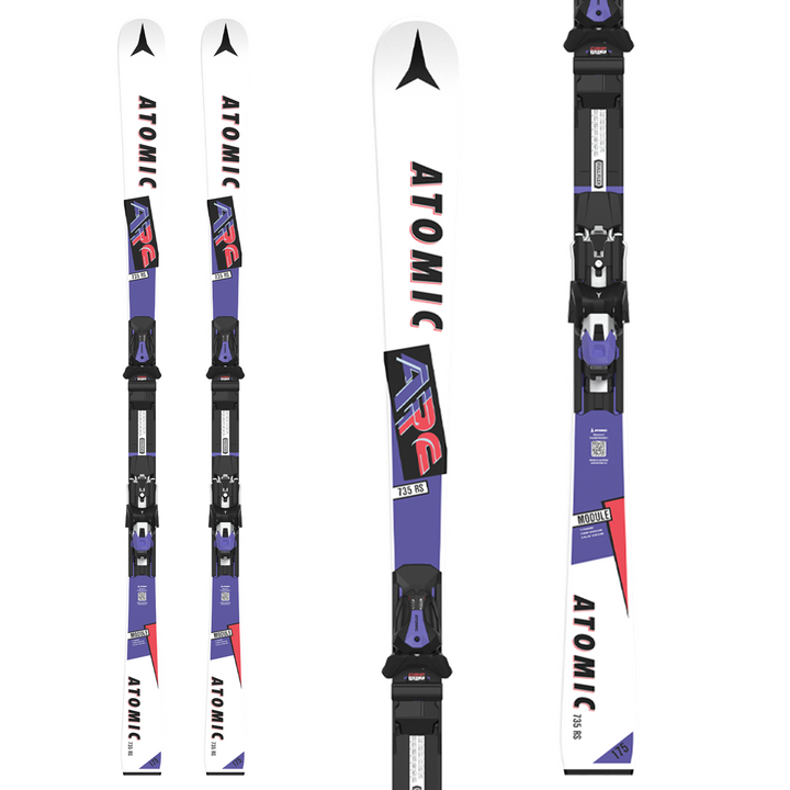 Atomic X9S Retro ARC 735 RS Skis + I 12 GW Bindings 2025