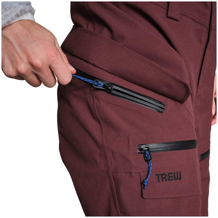 Trew Gear Chariot 3L Primo Bibs - Women's Coffee