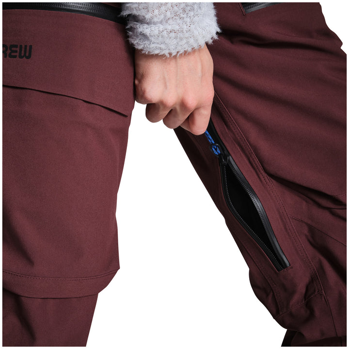 Trew Gear Chariot 3L Primo Bibs - Women's Coffee