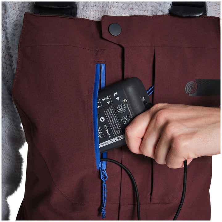 Trew Gear Chariot 3L Primo Bibs - Women's Coffee