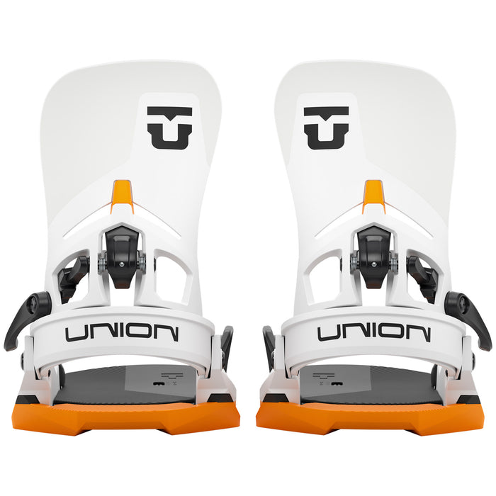Union Atlas Step On Snowboard Bindings 2026 White/Orange
