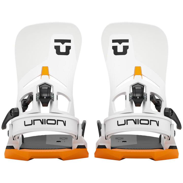 Union Atlas Step On Snowboard Bindings 2026 White/Orange