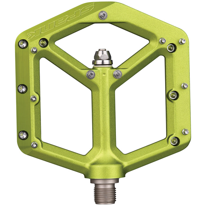 Spank Spike Reboot Pedals Green