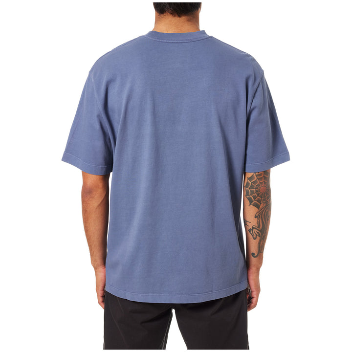 Katin Box Fit Heritage T-Shirt - Men's Blue Pigment Dye