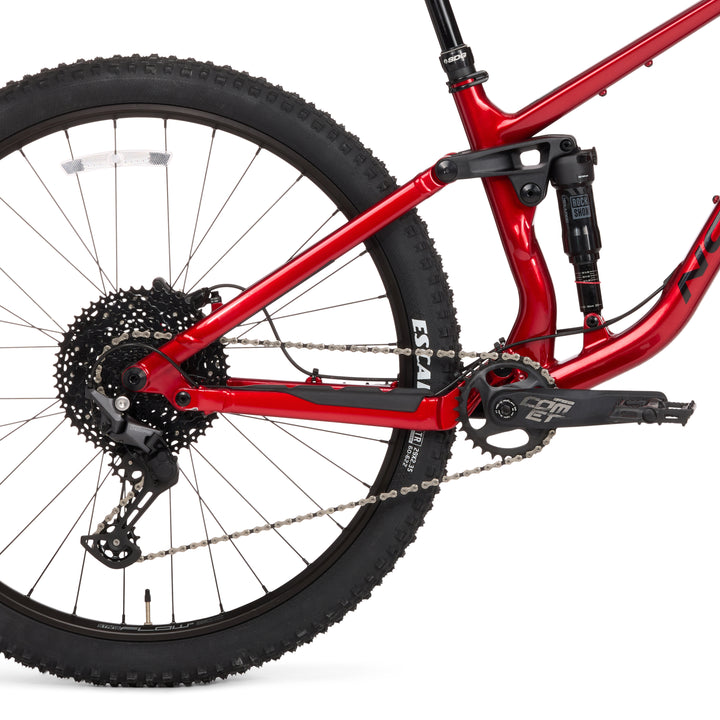 Norco Fluid FS 4 Complete Mountain Bike 2024 Red/Black