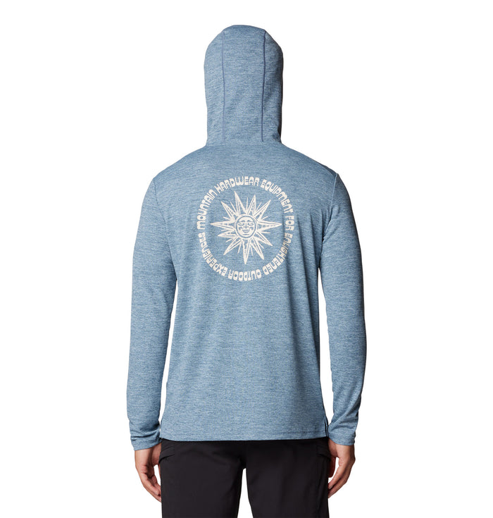 Mountain Hardwear Sunblocker™ Hoodie - Men's Adriatic Blue Heather