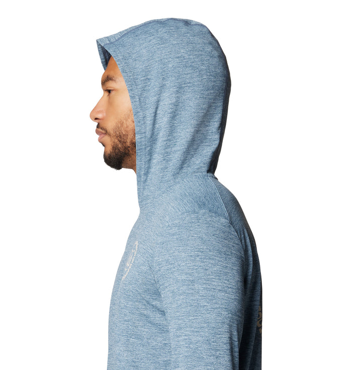 Mountain Hardwear Sunblocker™ Hoodie - Men's Adriatic Blue Heather