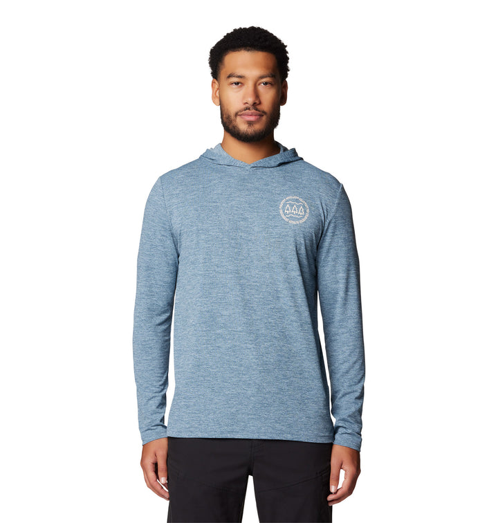 Mountain Hardwear Sunblocker™ Hoodie - Men's Adriatic Blue Heather