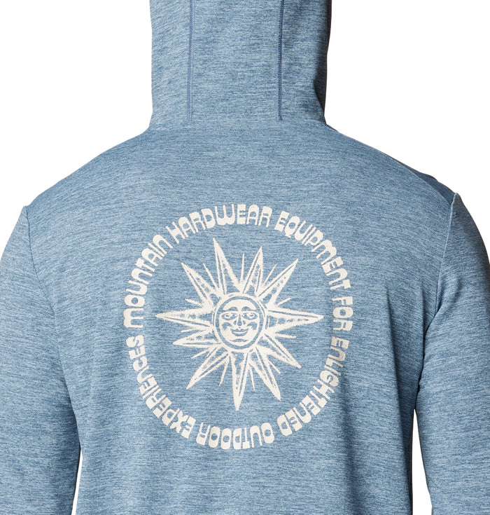 Mountain Hardwear Sunblocker™ Hoodie - Men's Adriatic Blue Heather