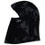 Le Bent Fractal Waffle Midweight Balaclava Black