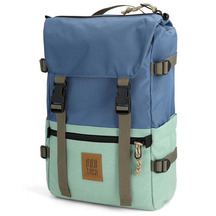 Topo Designs Rover Classic Backpack Stone Blue/Ash Green