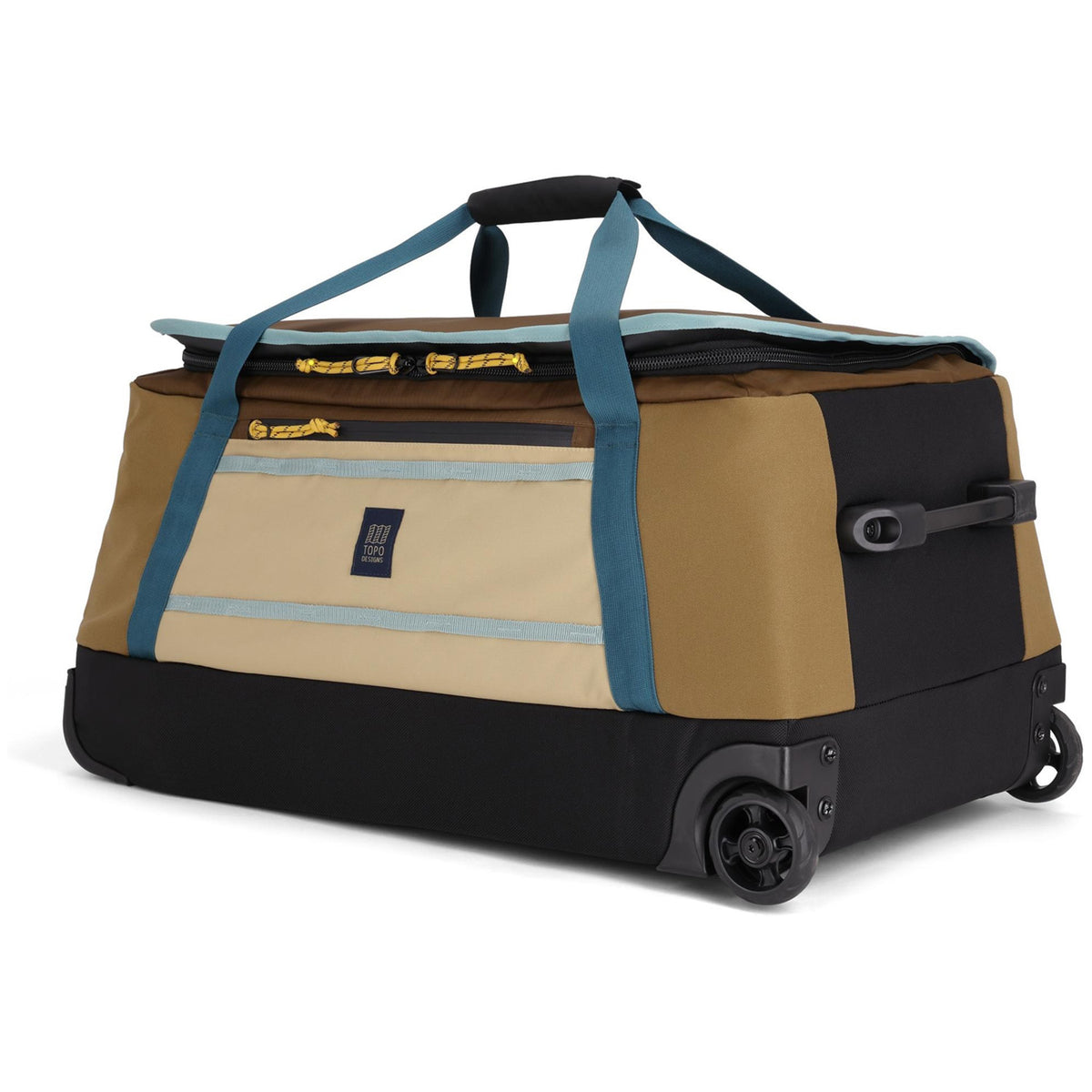 Topo Designs Mountain Roller 90L Wheeled Duffel Bag Desert Palm/Sahara