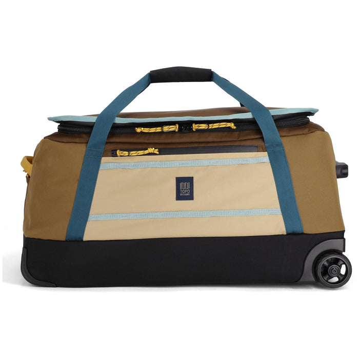Topo Designs Mountain Roller 90L Wheeled Duffel Bag Desert Palm/Sahara