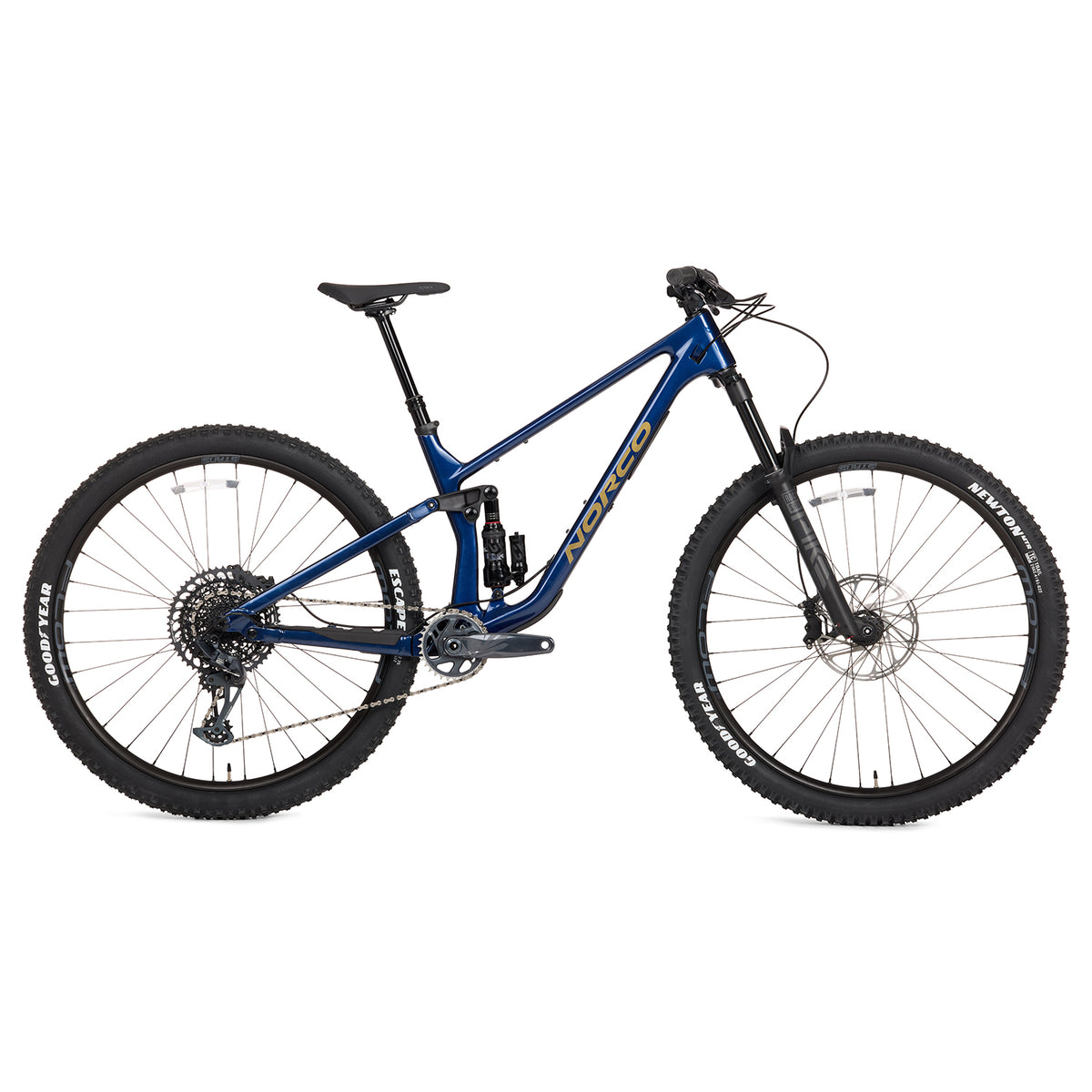 Norco Optic C2 SRAM Complete Mountain Bike 2023 Blue/Copper