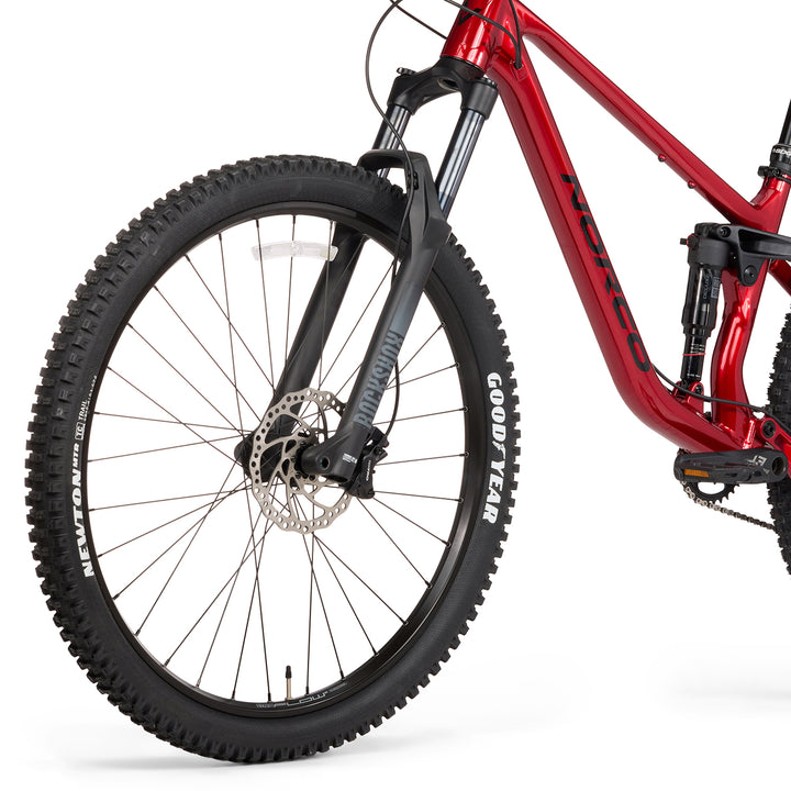 Norco Fluid FS 4 Complete Mountain Bike 2024 Red/Black