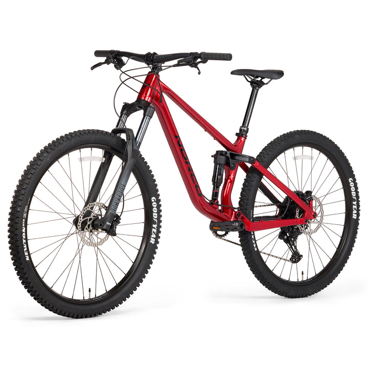Norco Fluid FS 4 Complete Mountain Bike 2024 Red/Black