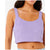 Rip Curl Premium Surf Check Crop Top - Women's Purple