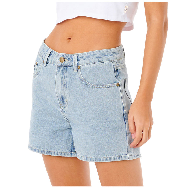 Rip Curl Tabby Denim Shorts - Women's Vintage Blue