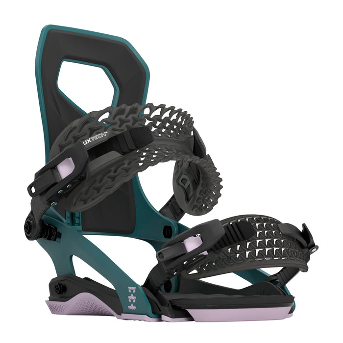 Rome Brass Snowboard Bindings - Women's 2024 Teal
