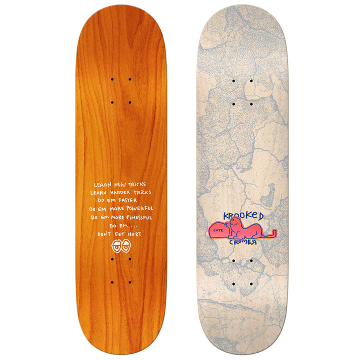 Krooked Cromer Cute Cat 8.06 Skateboard Deck